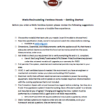 Getting Started Check list Wells Recirculating Ventless Hoods thumbnail